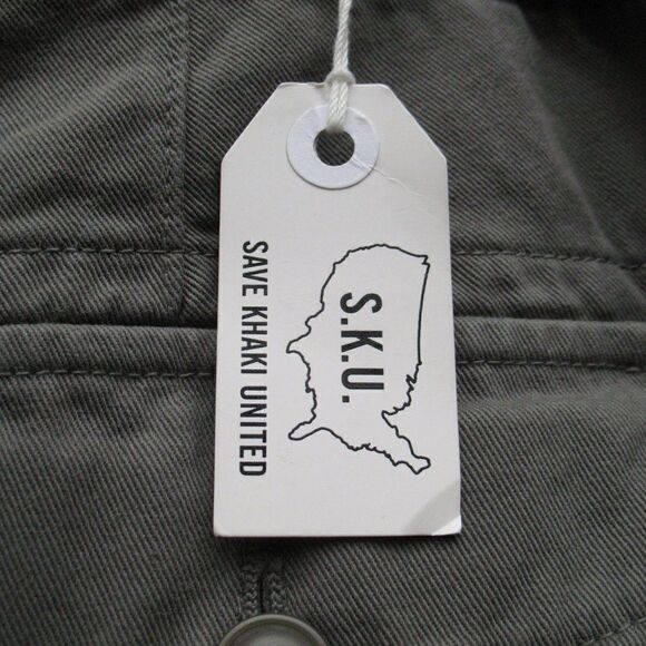NWT Save Khaki United SKU Mens Army Green Twill Fatigue Pants 31 X 34 - Picture 8 of 9